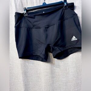 Adidas Women Aeroready Spandex Compression Climalite Shorts Black XL Volleyball